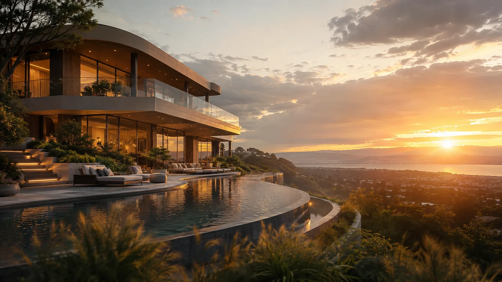 Luxury home exterior