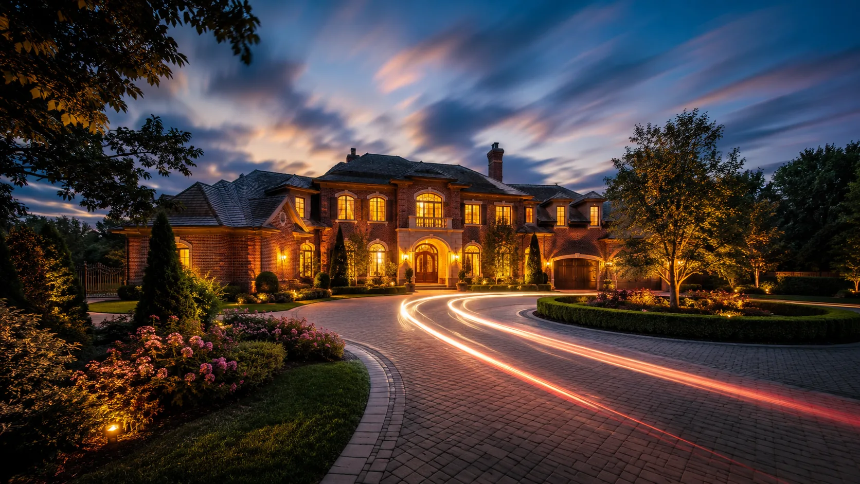 Luxury home exterior
